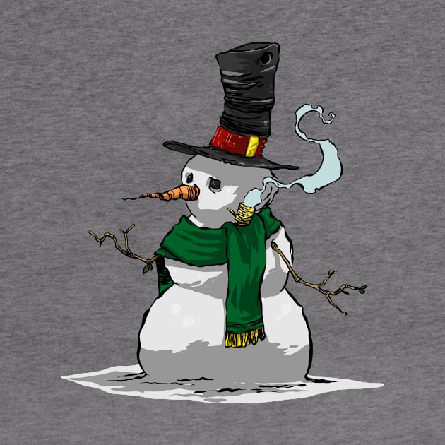 Snowman by Pixelated Potatoe